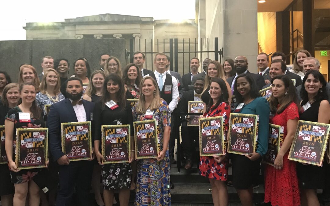 Elizabeth Paal Listed on The Daily Record’s 2018 VIP List — Very Important Professionals