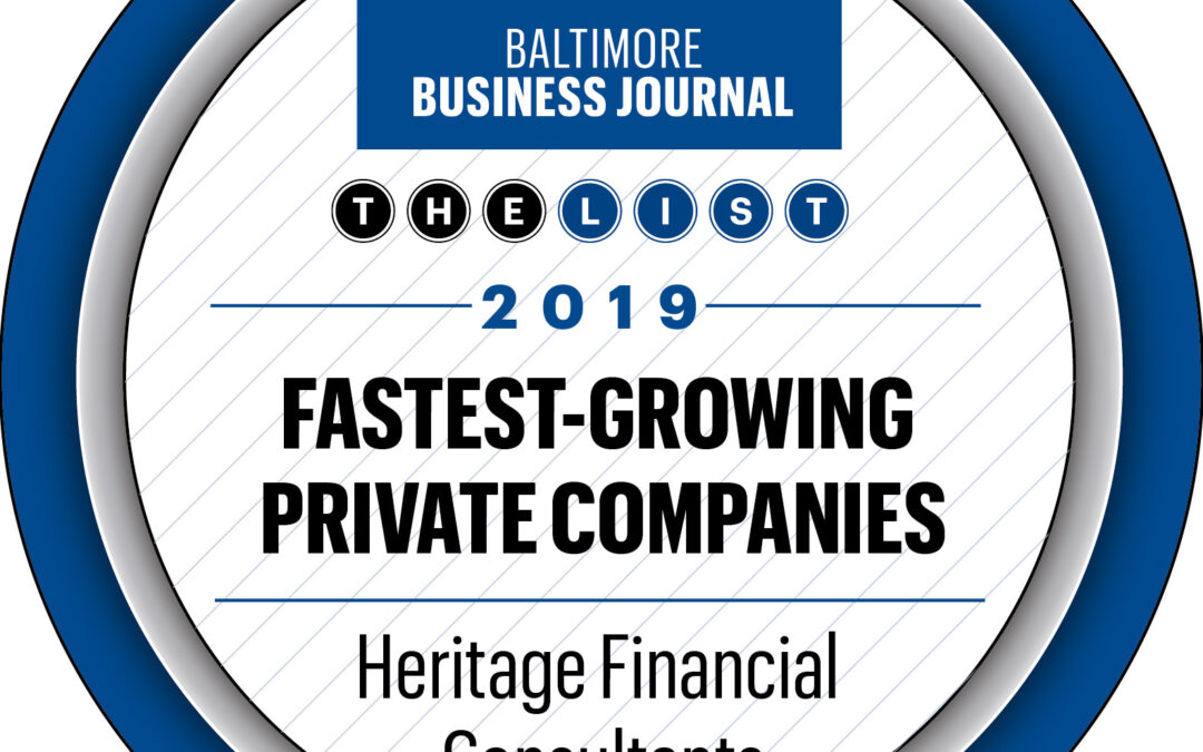 Heritage Named to Baltimore’s Fast 50