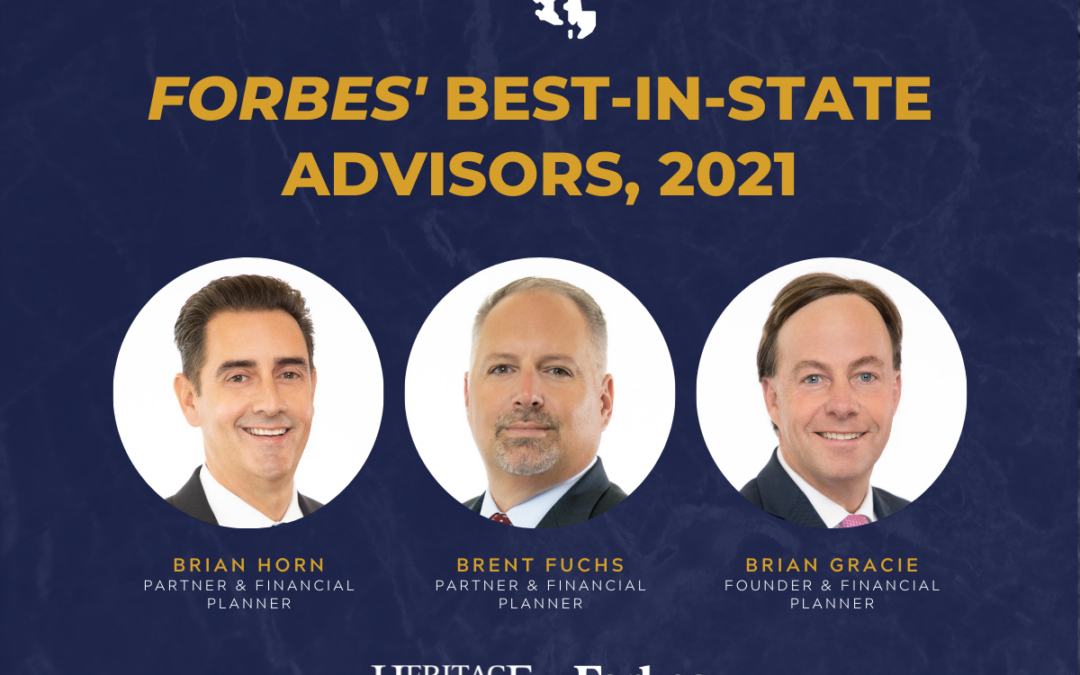 Heritage Financial Consultants Earns Forbes’ Best-In-State Honors