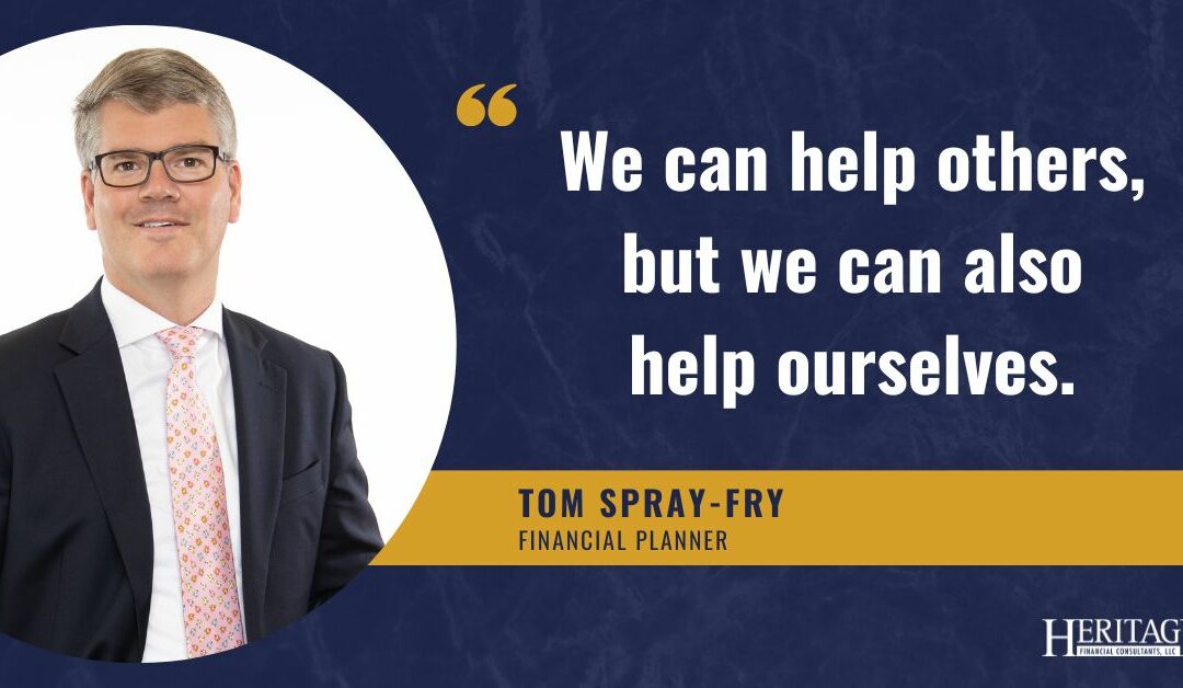 Tom Spray-Fry Shares Strategies for Charitable Giving