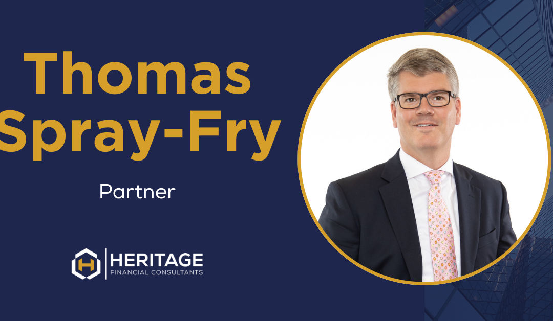 Tom Spray-Fry Appointed Partner at Heritage Financial Consultants