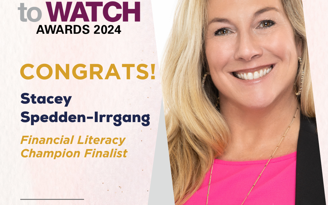 Stacey Spedden-Irrgang Named Financial Literacy Champion Finalist By InvestmentNews